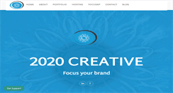 Desktop Screenshot of 2020creative.com